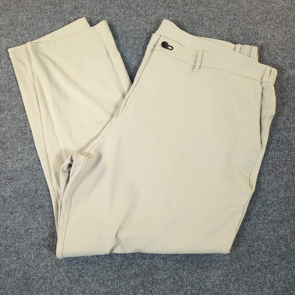 Public Rec Workday Pants Mens 44x30 Tan Straight Leg Performance Trousers